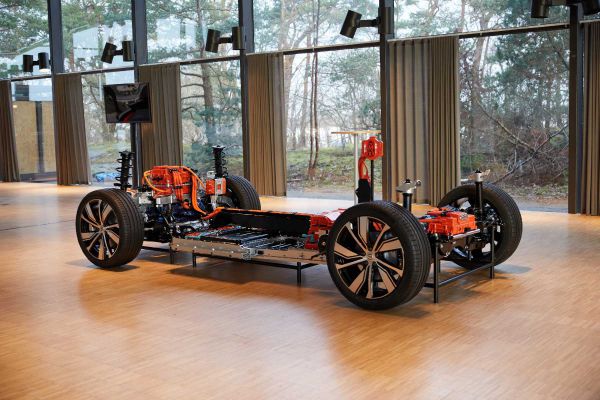 Antriebsstrang des Volvo xc40