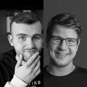 Unsere Ladeparktester: Youtuber Techniklike und felixba