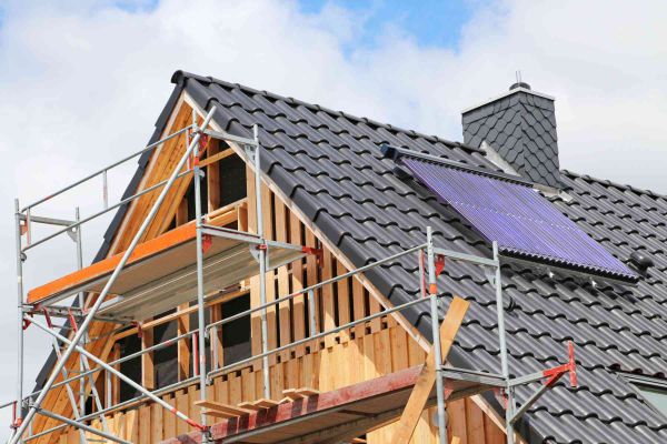 Einbau einer Solarthermieanlage