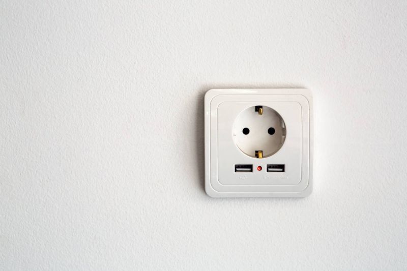 Steckdose mit USB-Anschluss