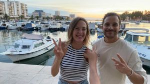 Jessi und Kostja in Kroation