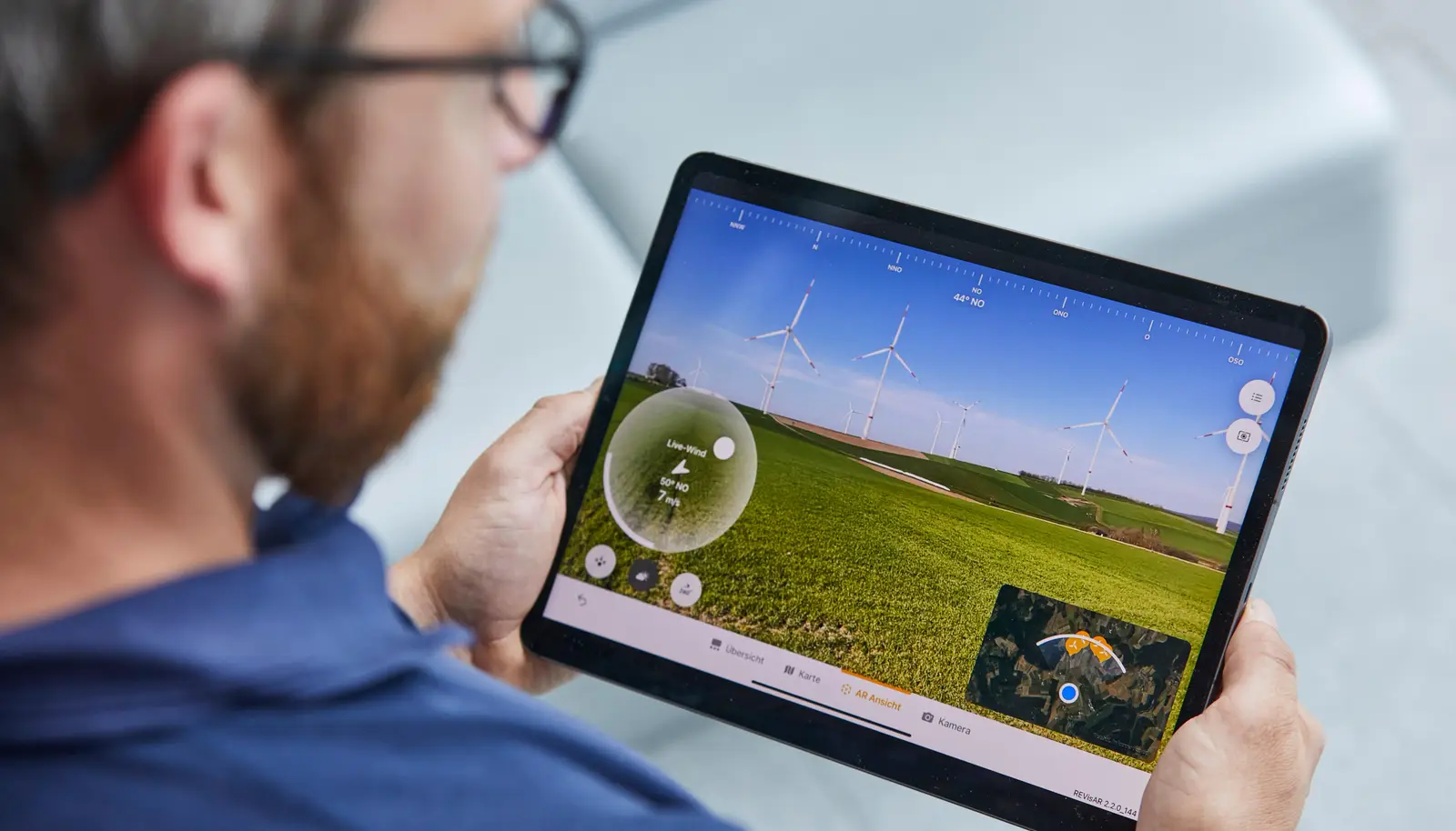 EnBW develops augmented reality app for visualisation of w | EnBW