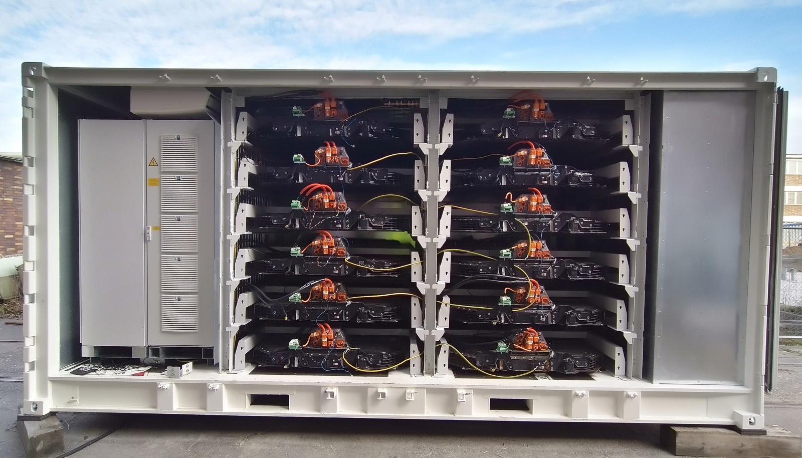 SecondLifeBatterien als Stromspeicher EnBW