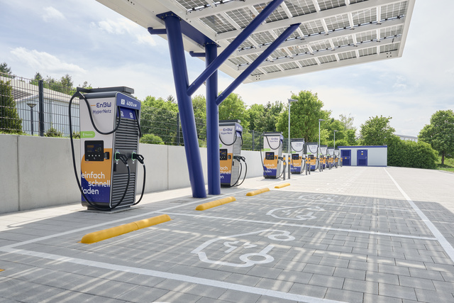 EnBW Schnellladepark Gelnhausen: 20 Ladepunkte an A66 | EnBW